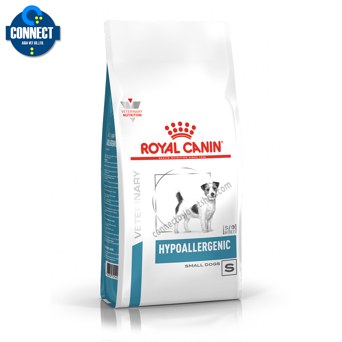 Royal Canin HYPOALLERGENIC SMALL DOGS สุนัขพันธุ์เล็กที่มีภาวะภูมิแพ้อาหาร  ขนาด 3.5 กิโลกรัม