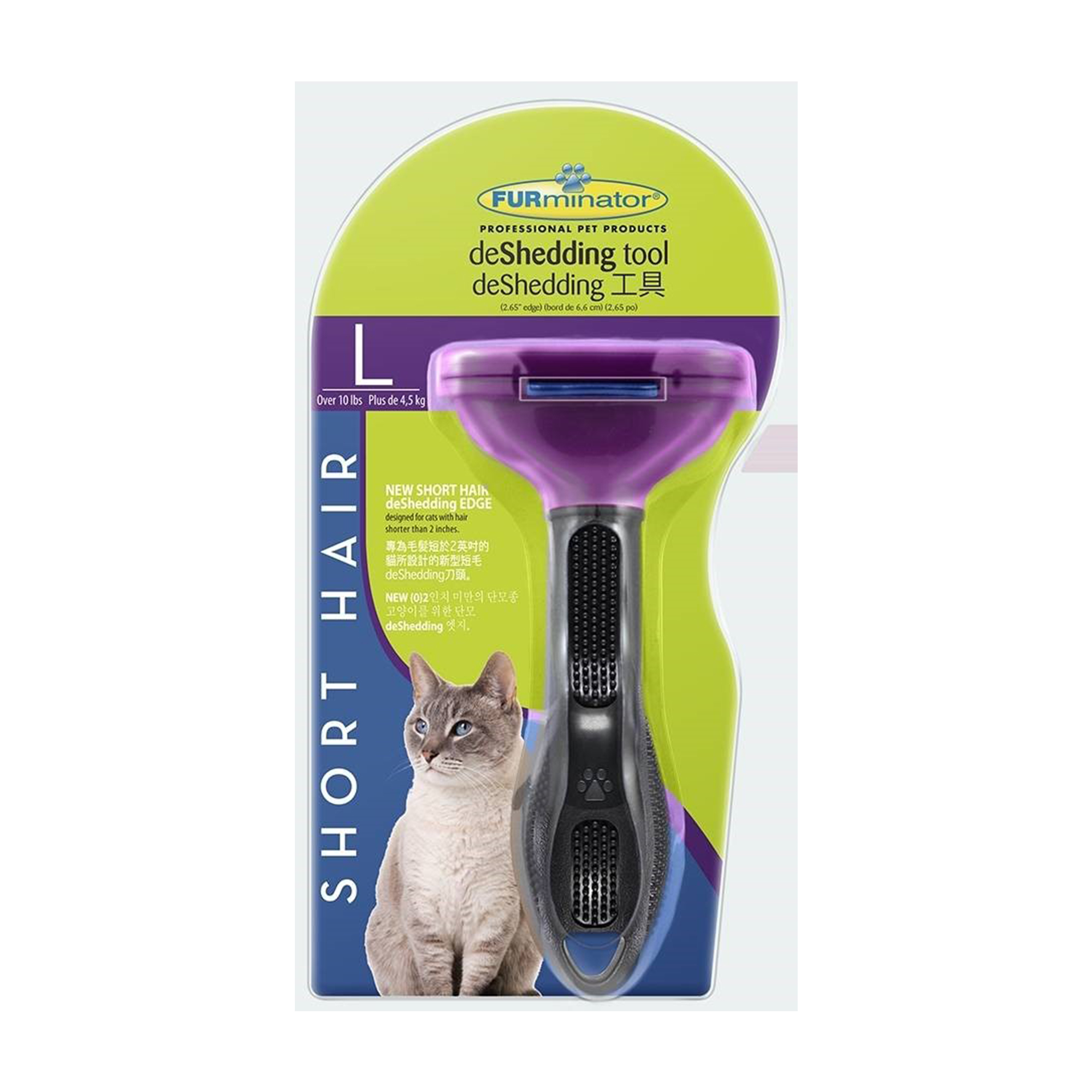 furminator for short hair cats