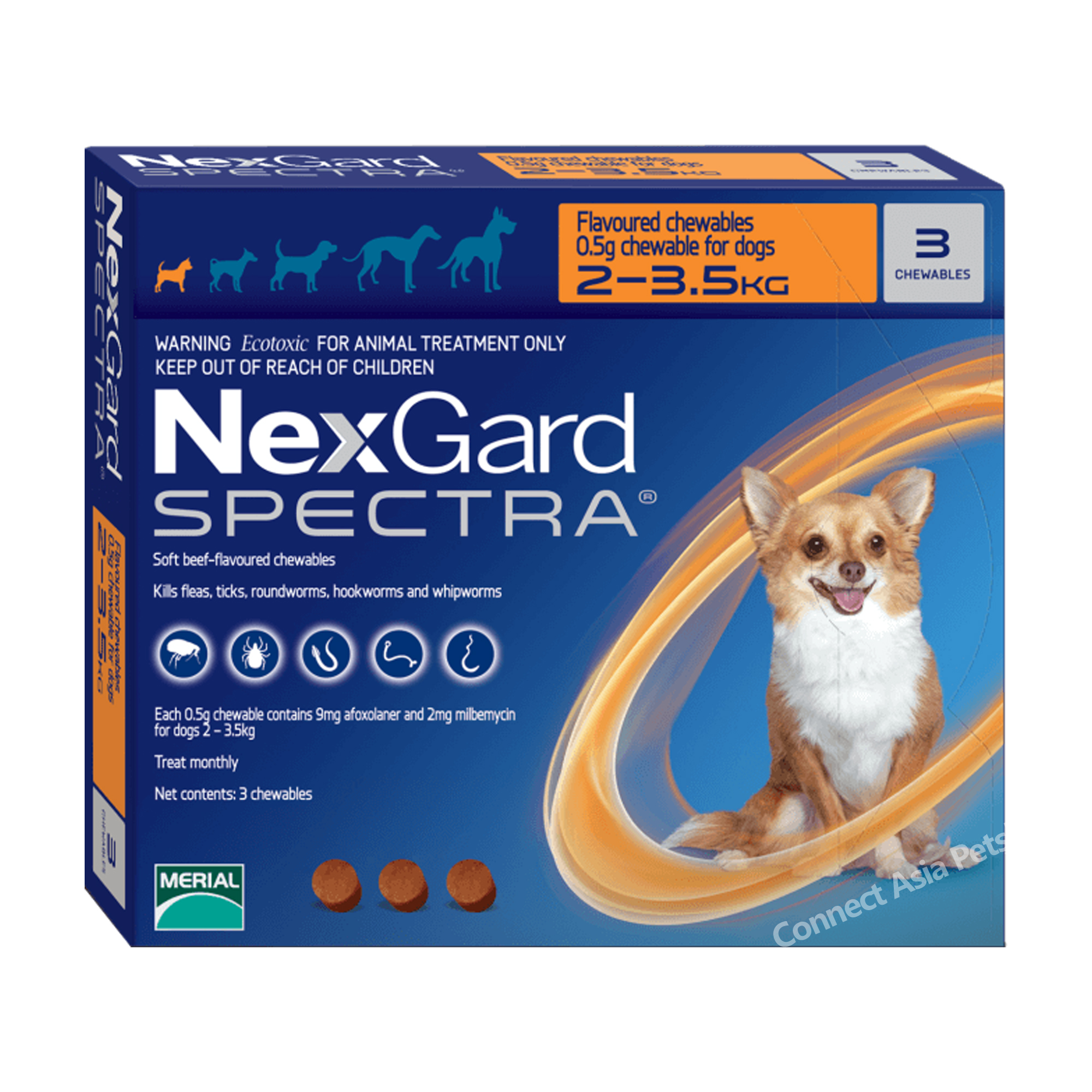 Nexgard SPECTRA - Connectasiapetshop