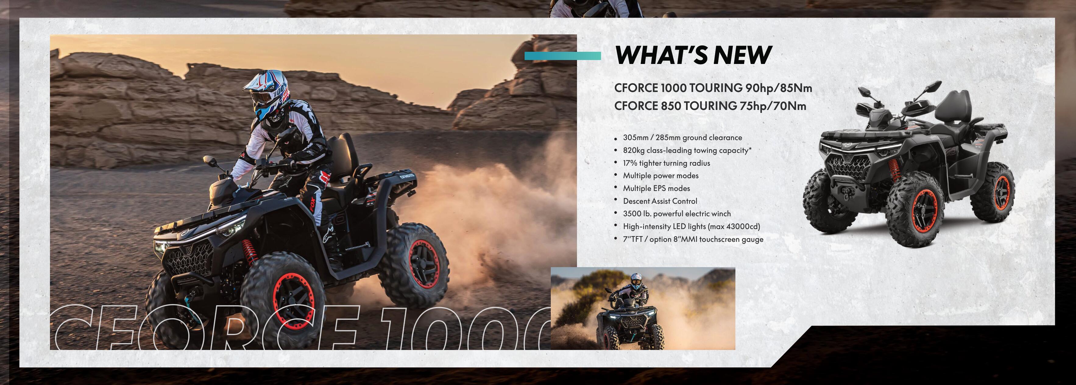 X1000 1000cc ATV CFMOTO TOURING