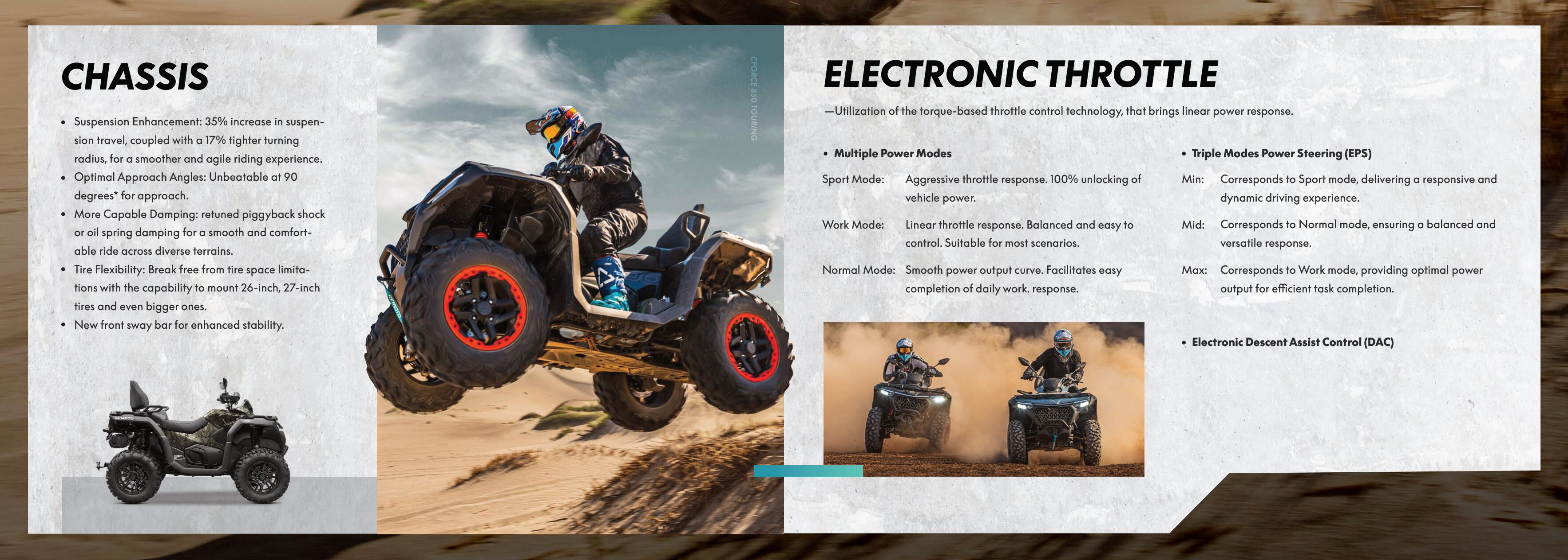 X1000 1000cc ATV CFMOTO TOURING