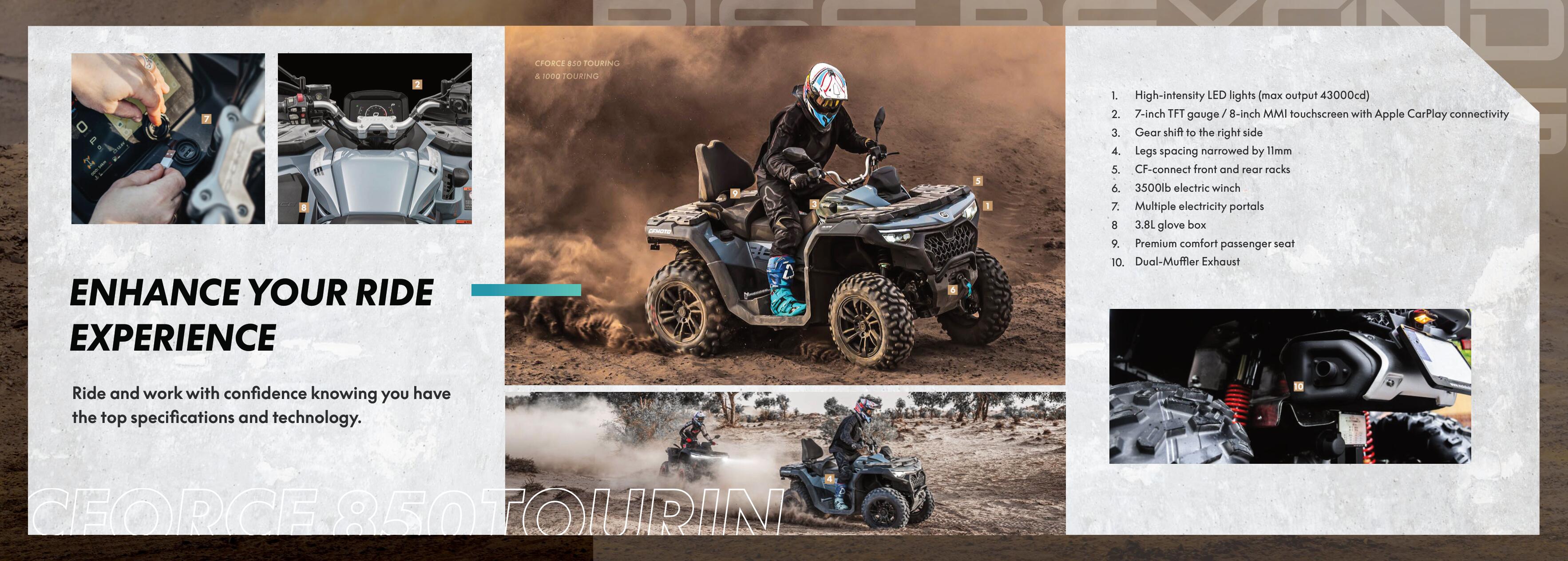 X1000 1000cc ATV CFMOTO TOURING