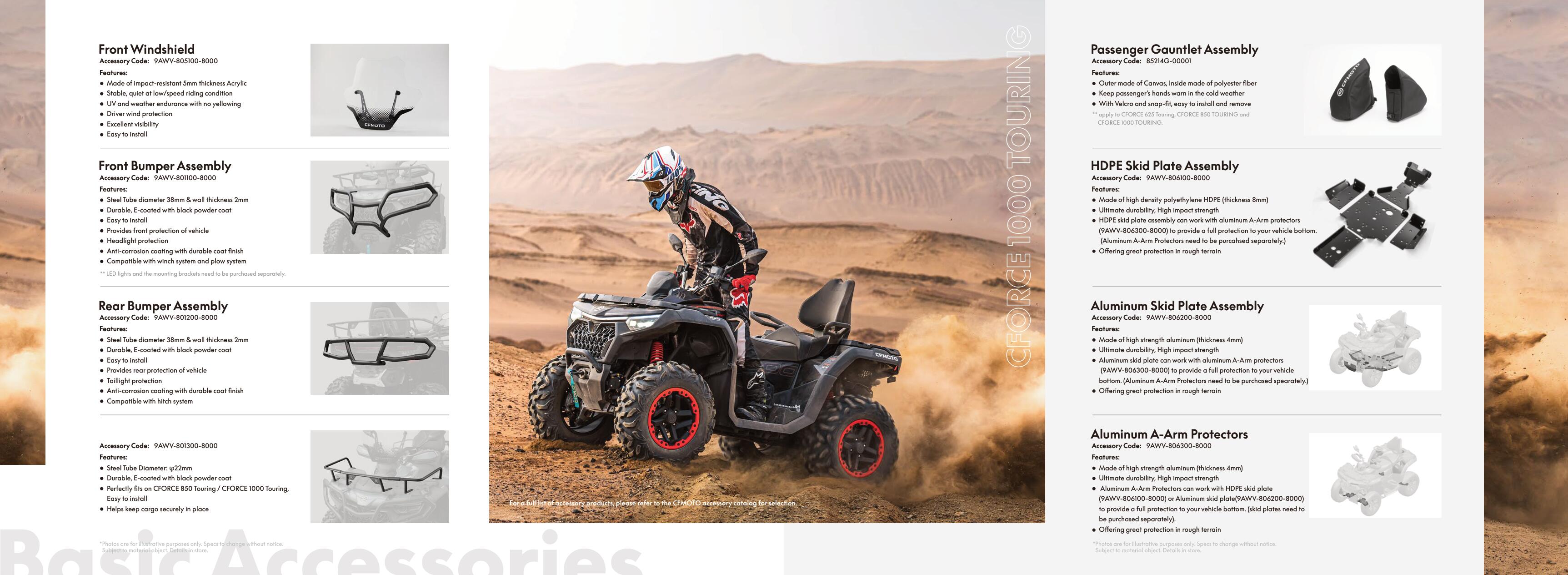 X1000 1000cc ATV CFMOTO TOURING