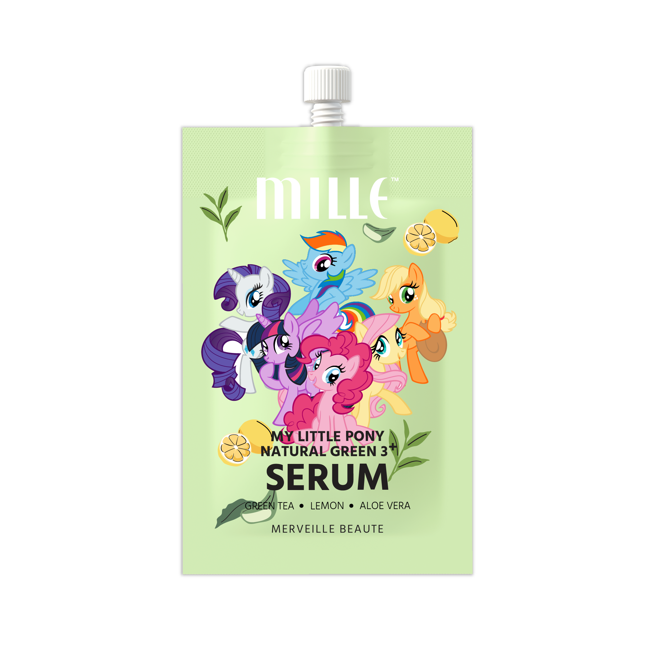 MILLE MY LITTLE PONY NATURAL GREEN 3+ SERUM 7G.
