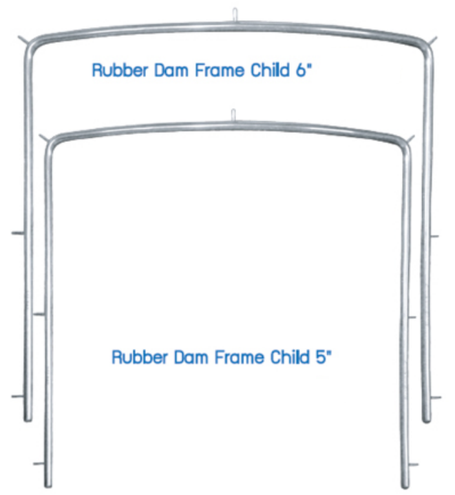 Rubber Dam Frame Child hexasupplies
