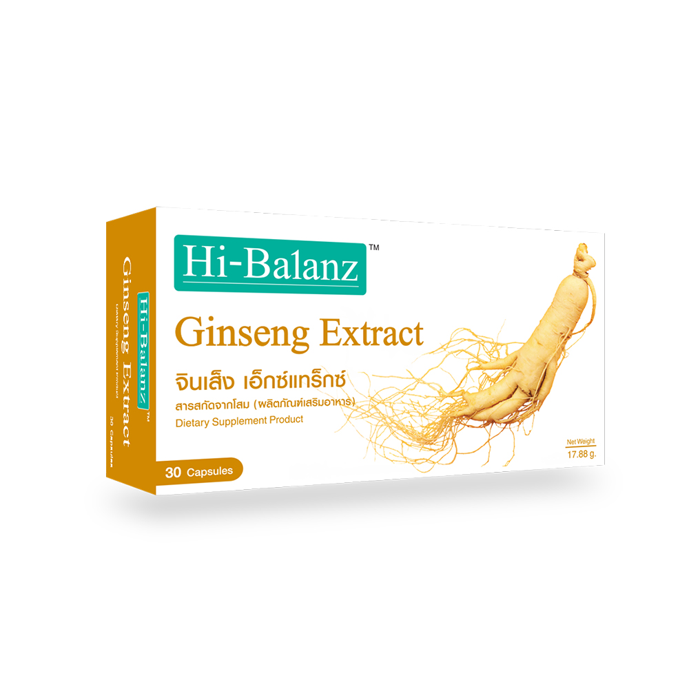 1 แถม 1 Hi-Balanz Ginseng Extract
