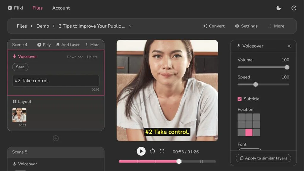 หน้าตาโปรแกรมfliki.ai หน้าตาโปรแกรมfliki.ai