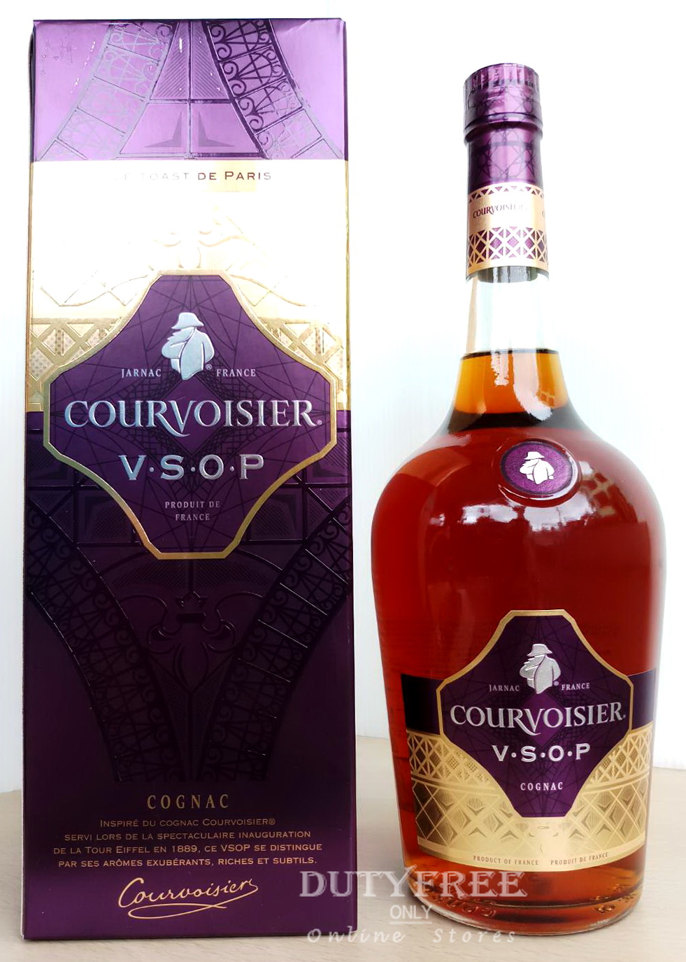 ลัง 12 ขวด Courvoisier VSOP Fine Cognac 1Liter