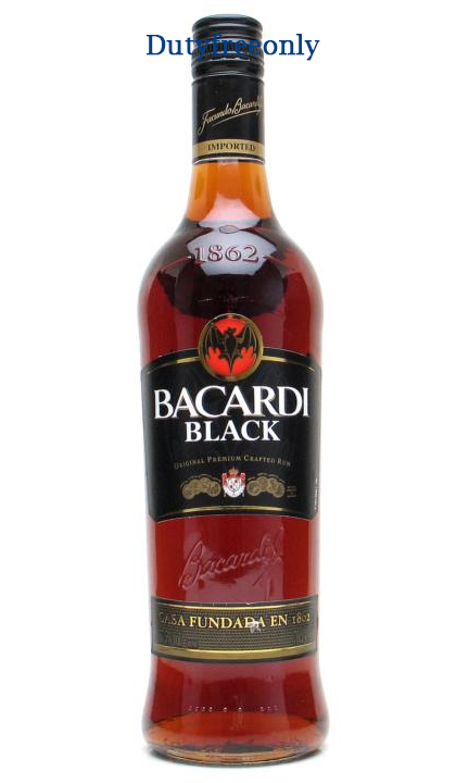 ลัง12 ขวด Bacardi Black Rum 70cl.
