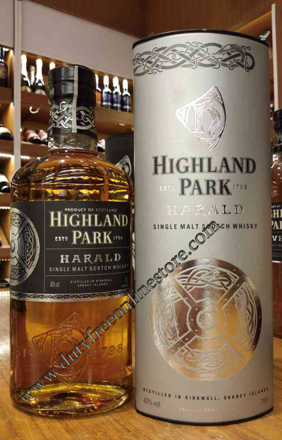 ลัง 12 ขวด Highland Park Harald Single Malt Scotch Whisky 70cl.