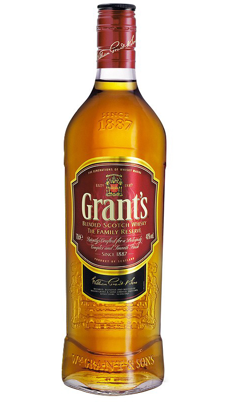 ลัง 12 ขวด Grants Family Reserve Blended Whisky 1Liter