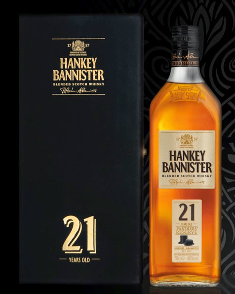 Hankey Bannister 21 years old 70cl.