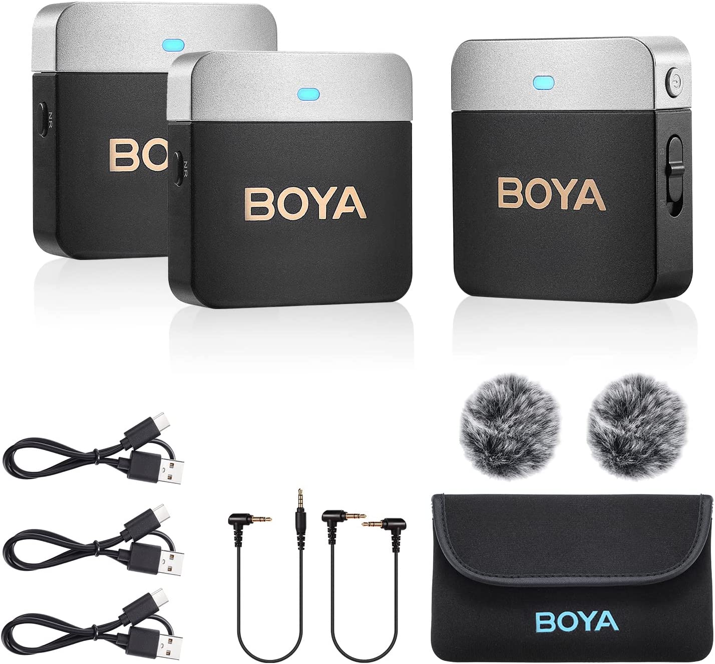 Boya BY-M1V2 Wireless Lavalier Microphone