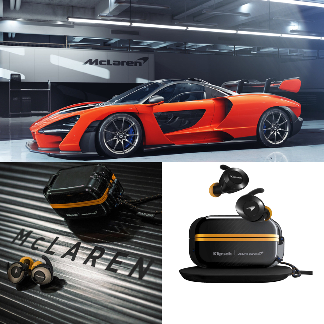 Klipsh T5 II True Wireless Sport McLaren Edition หูฟังไร้สาย รุ่นพิเศษร่วมมือโดย Klipsch และ McLaren