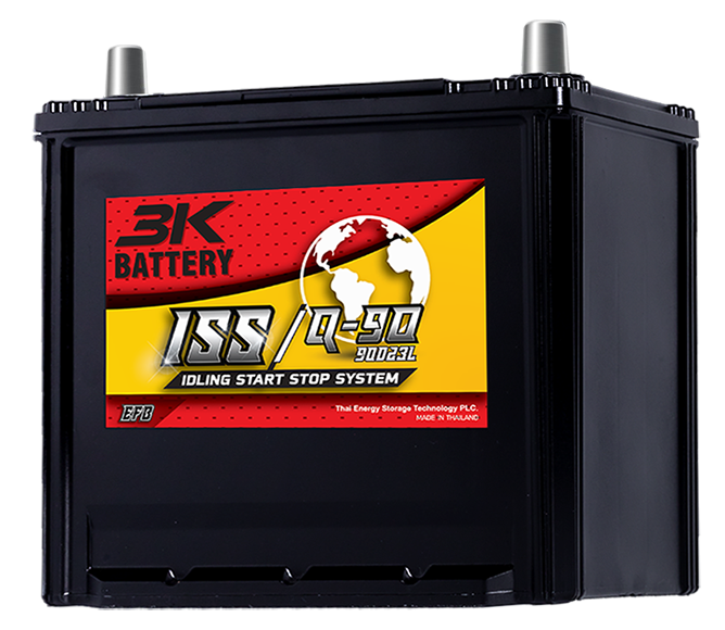 Battery 3K ISSQ90 (EFB-Enhanced Flooded Battery Type) 12V 68Ah