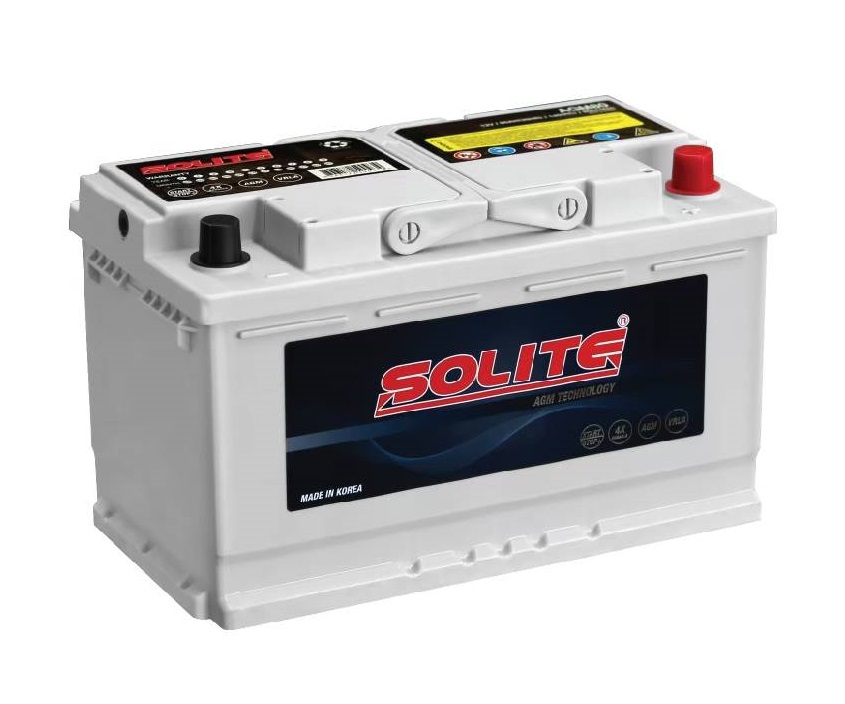 Battery SOLITE AGM80 (Absorbent Glass Mat Type) 12V 80Ah