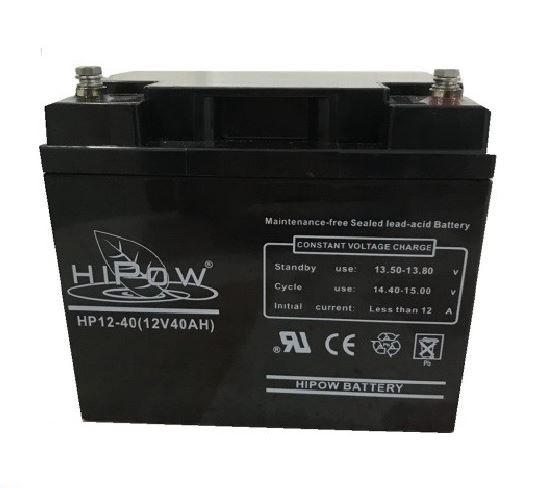 Battery HIPOW HP12-40 (VRLA Type) 12V 40Ah