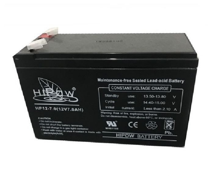 Battery HIPOW HP12-7 (VRLA Type) 12V 7Ah