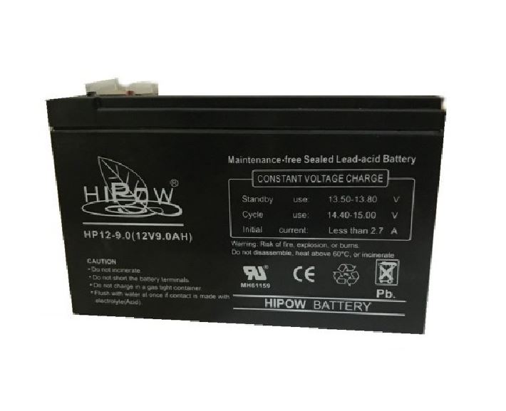 แบตเตอรี่ HIPOW HP12-7.8 (VRLA Type) 12V 7.8Ah