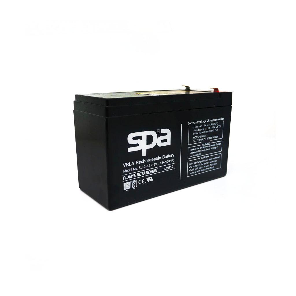 Battery SPA SL12-7.5 (VRLA Type) 12V 7.5Ah