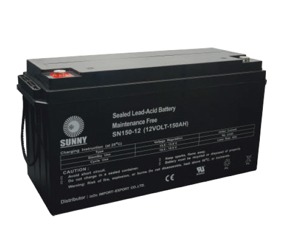 Battery SUNNY SN150-12 (VRLA Type) 12V 150Ah