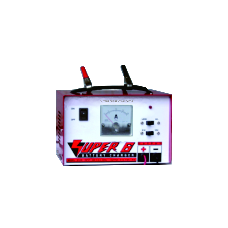 Battery Charger SUPER Model S1206 (Output 12V 6A Max)