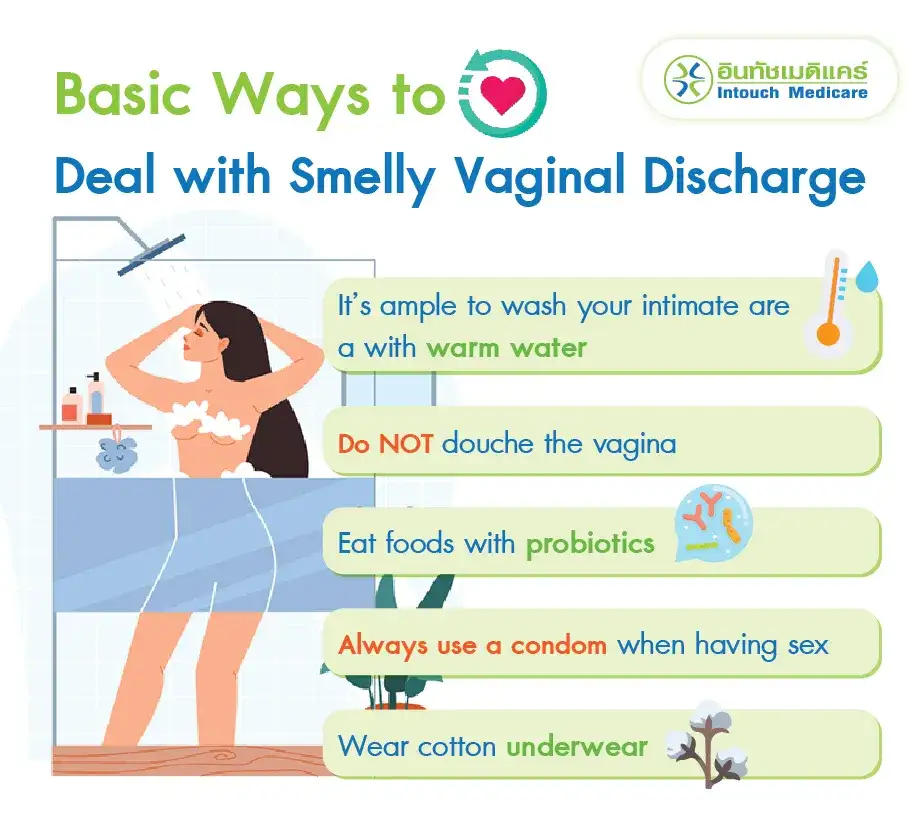 Basic Ways to Deal with Smelly Vaginal Discharge Basic Ways to Deal with Smelly Vaginal Discharge