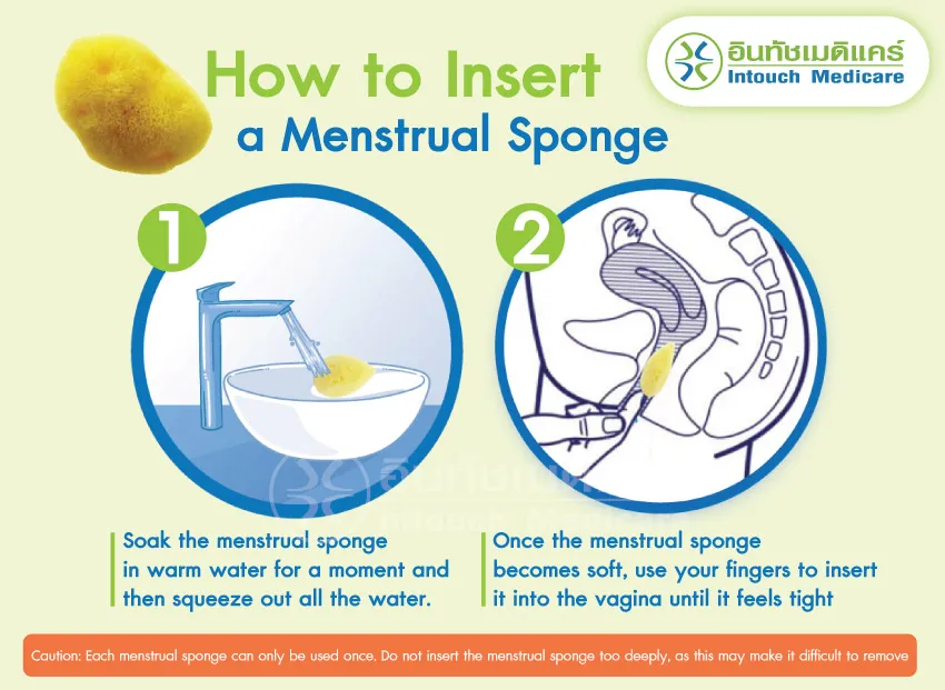 How to Insert a Menstrual Sponge for Menstrual Absorption How to Insert a Menstrual Sponge for Menstrual Absorption