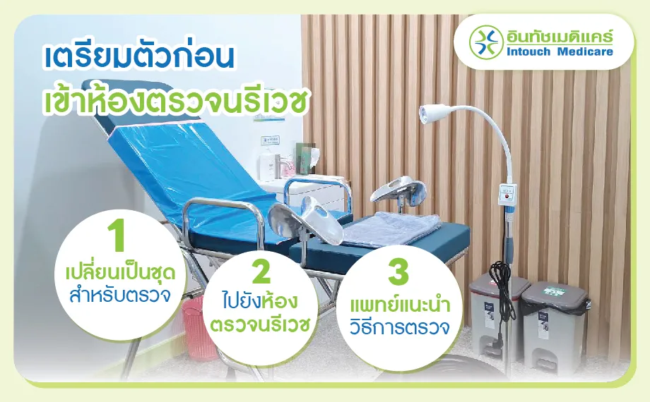เตรียมตัวก่อนเข้าห้องตรวจนรีเวช เตรียมตัวก่อนเข้าห้องตรวจนรีเวช