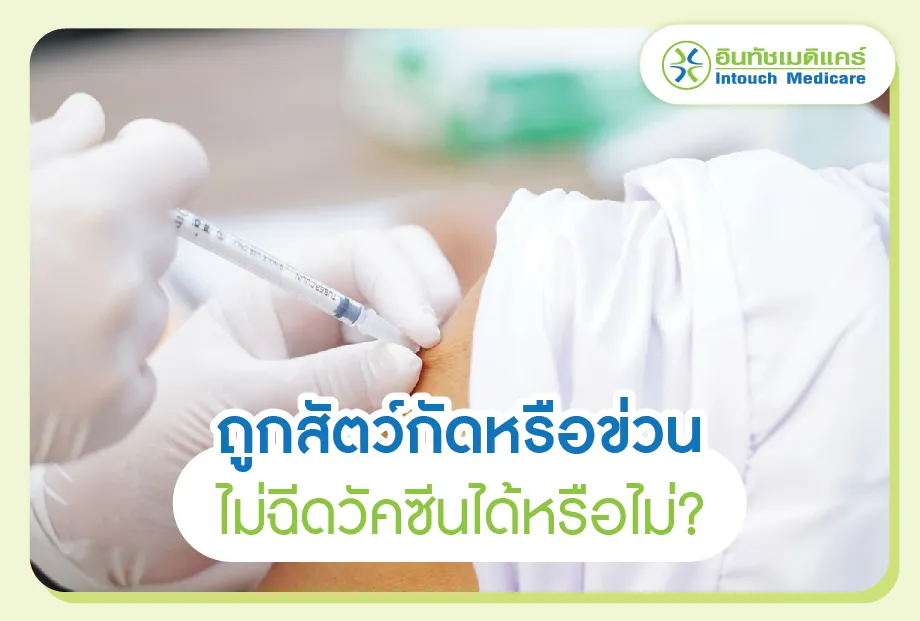 ไม่รับการฉีดวัคซีน หลังถูกสัตว์ข่วนได้หรือไม่? ไม่รับการฉีดวัคซีน หลังถูกสัตว์ข่วนได้หรือไม่?