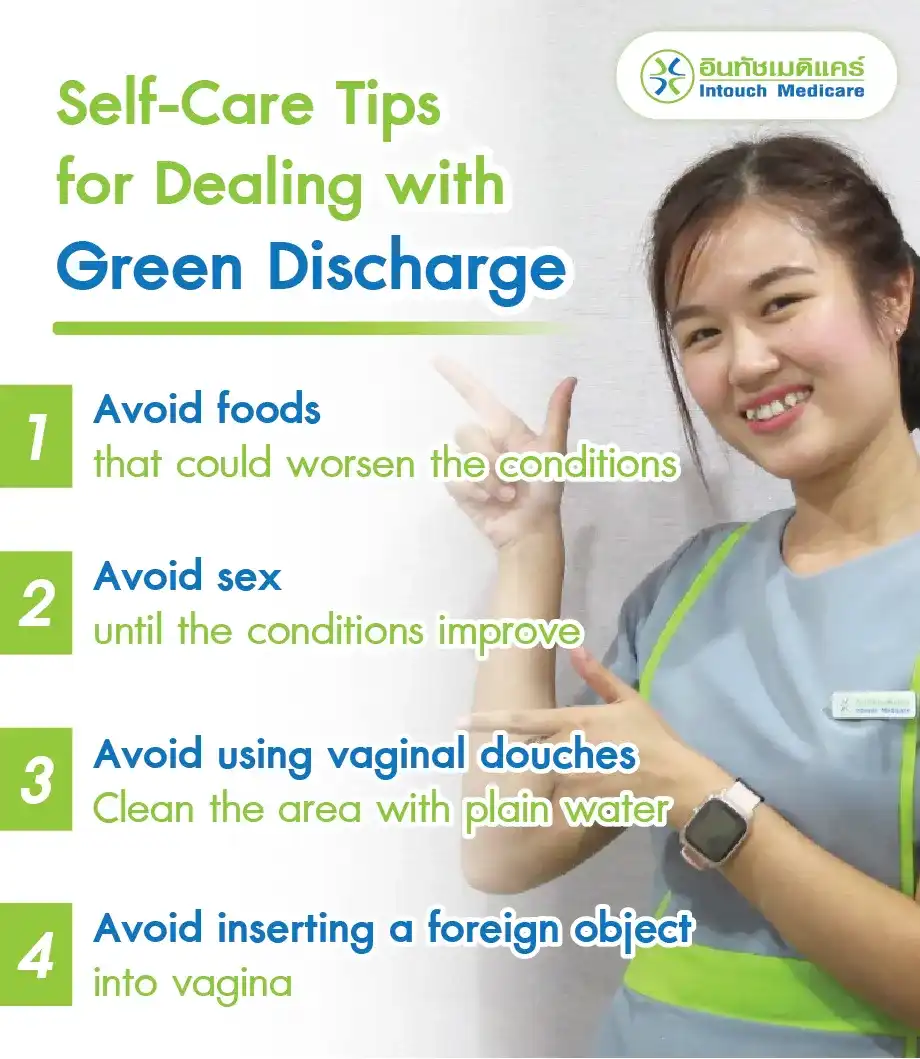 Self-Care Tips for Dealing with Green Discharge Self-Care Tips for Dealing with Green Discharge