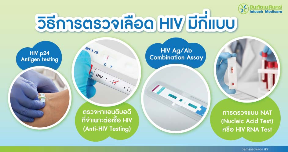 วิธีการตรวจเลือด HIV