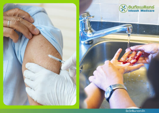 ฉีดวัคซีนบาดทะยัก