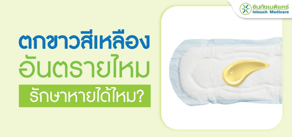 ตกขาวสีเหลือง ตกขาวสีเหลือง