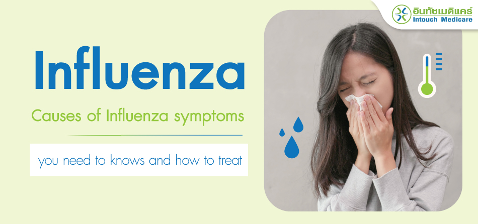 Causes of Influenza symptoms you need to knows and how to treat