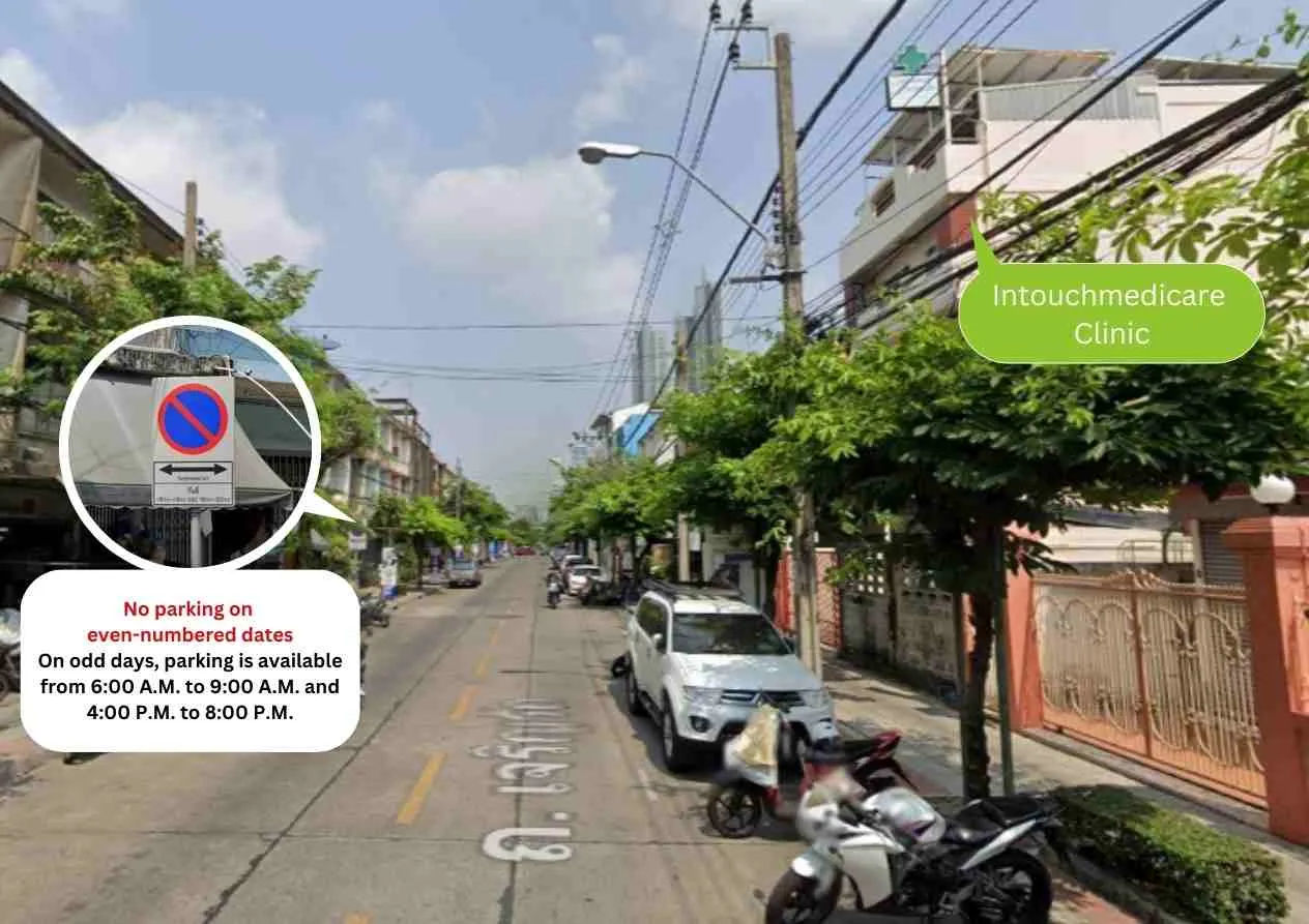 Parking near Intouchmedicare Clinic, Khlong San branch