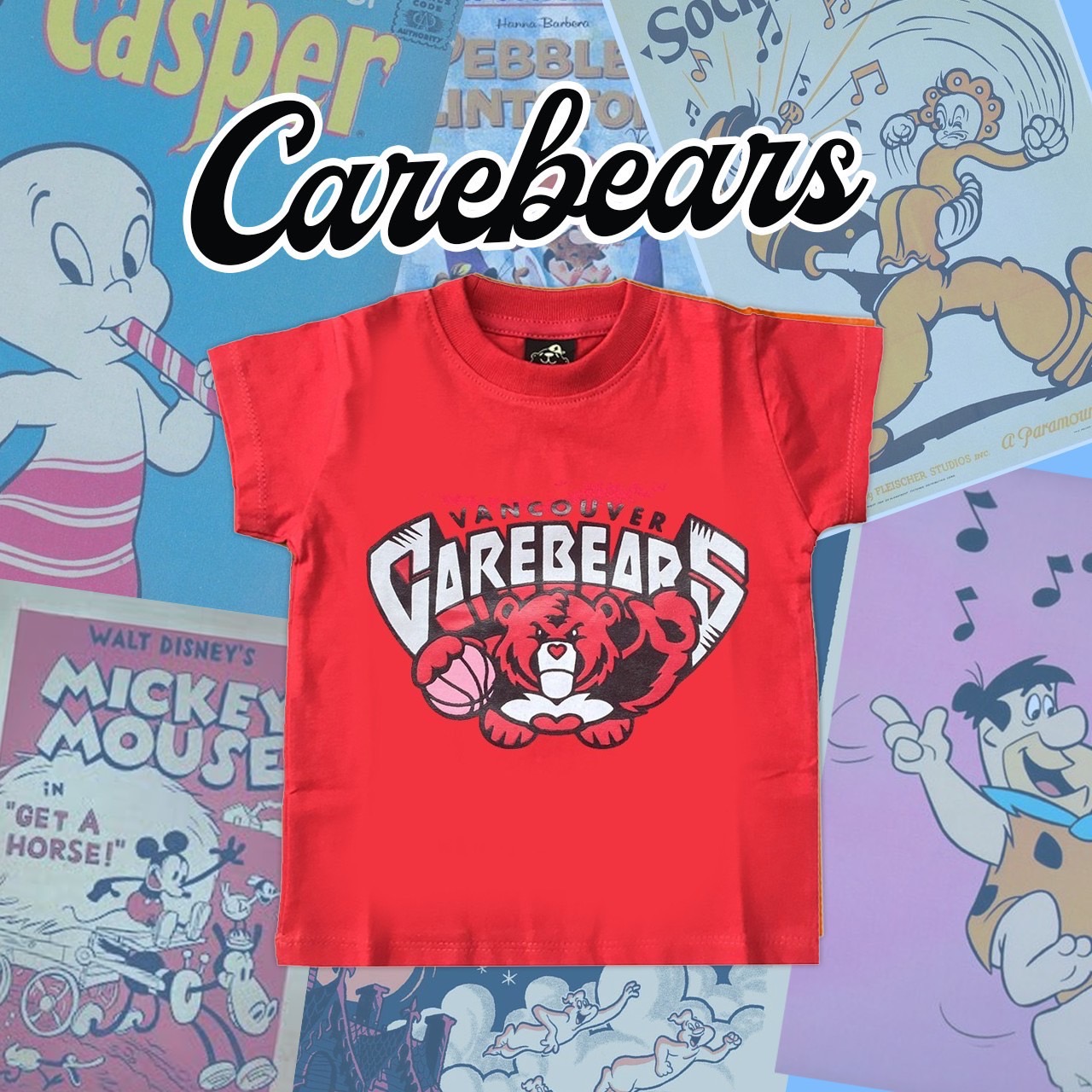 เสื้อ carebear ลายหมีน่ารัก