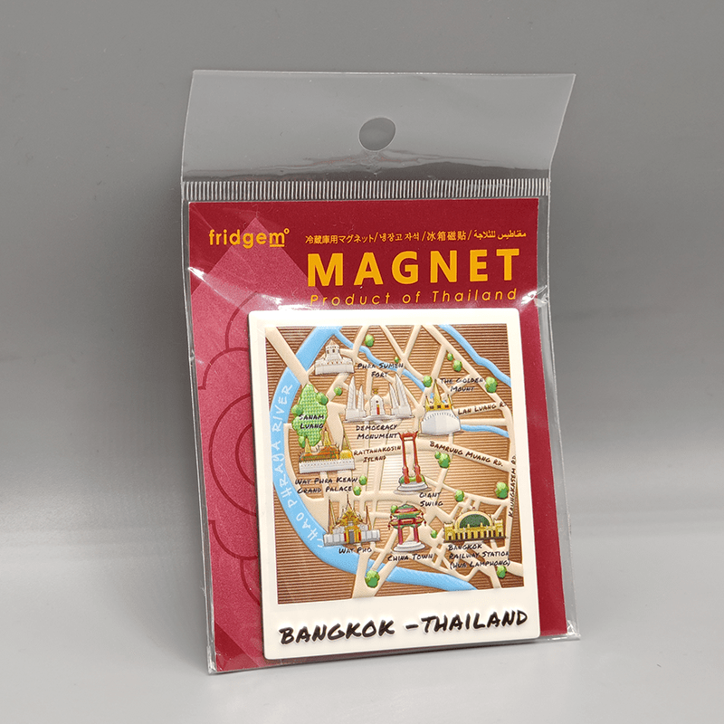 PVC Magnet - Bangkok Map