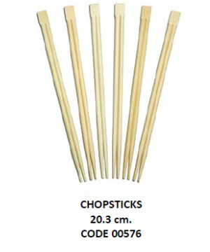 Chopsticks 20.3 cm. ตะเกียบรักษ์โลก