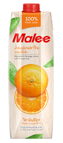 MANDARIN ORANGE JUICE 100% 1 LT. ML. น้ำส้ม