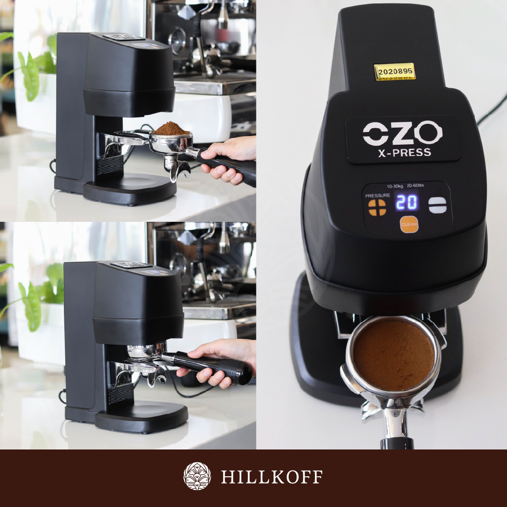 เครื่องกดกาแฟ Automatic coffee tamper machine Hillkoff