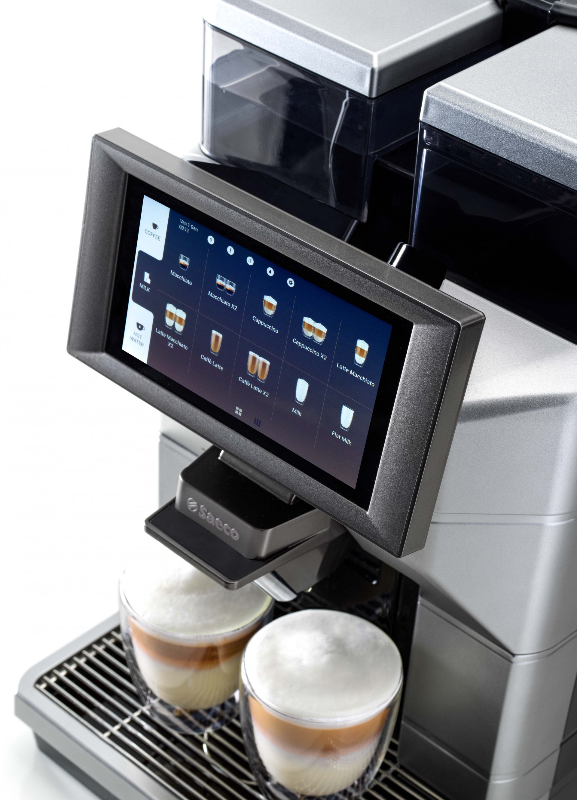 ซาเอโกเครื่องชงกาแฟอัตโนมัติ ชงคาปูชิโน่ ลาเต้ได้ในเวลาเดียวกัน