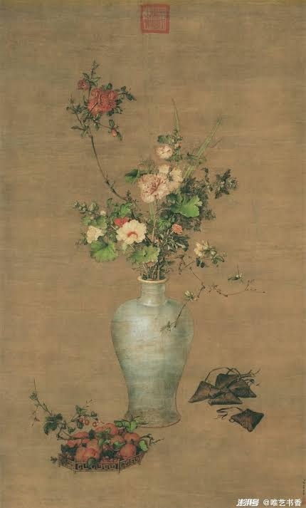 ภาพดอกโบตั๋นโดยหลางซื่อหนิง Lang Shining จิตรกรฝรั่งในราชวงศ์ชิง ภาพดอกโบตั๋นโดยหลางซื่อหนิง Lang Shining จิตรกรฝรั่งในราชวงศ์ชิง