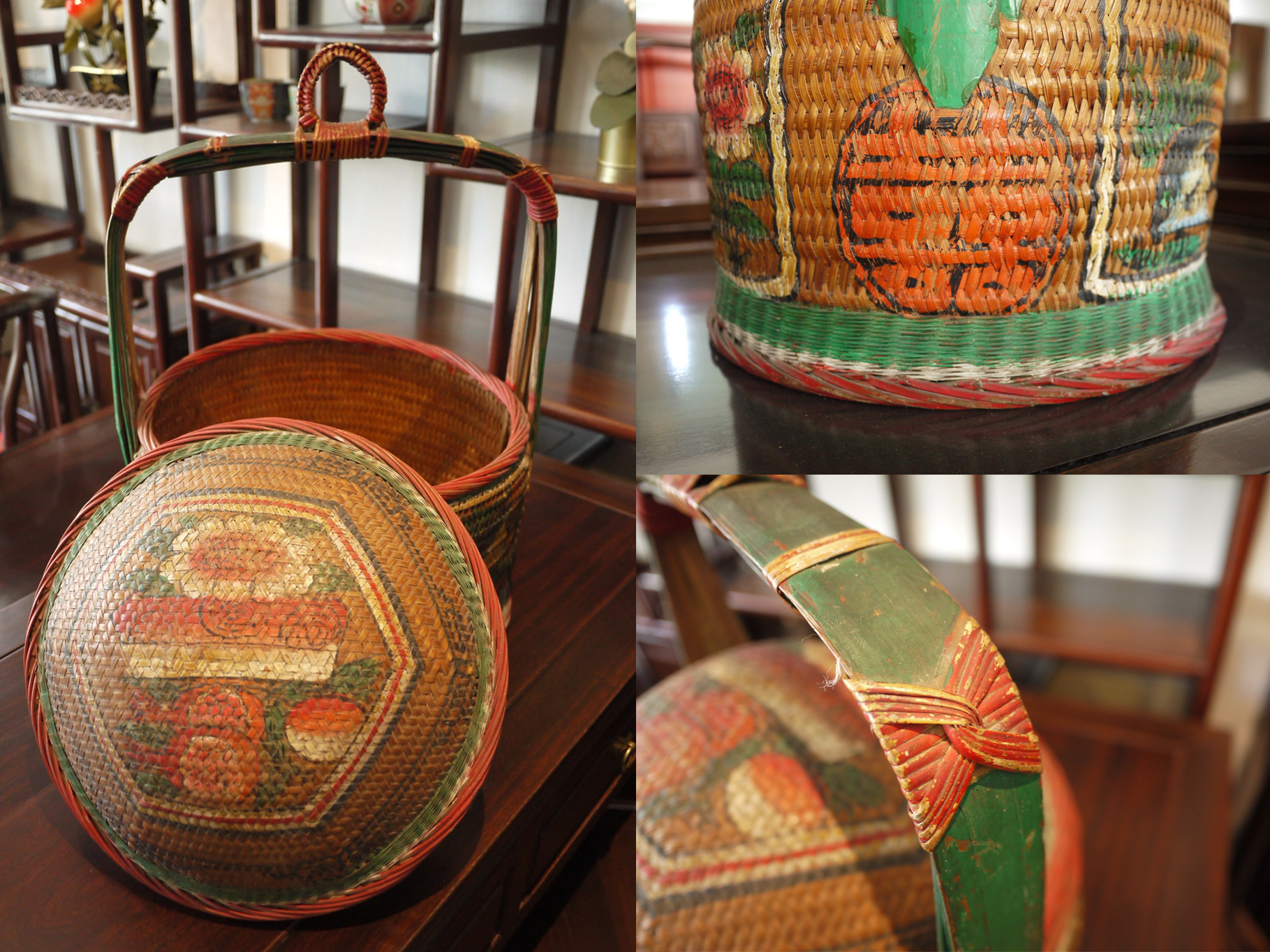 ฮวยน้าตะกร้าจีน traditional chinese wedding basket ฮวยน้าตะกร้าจีน traditional chinese wedding basket