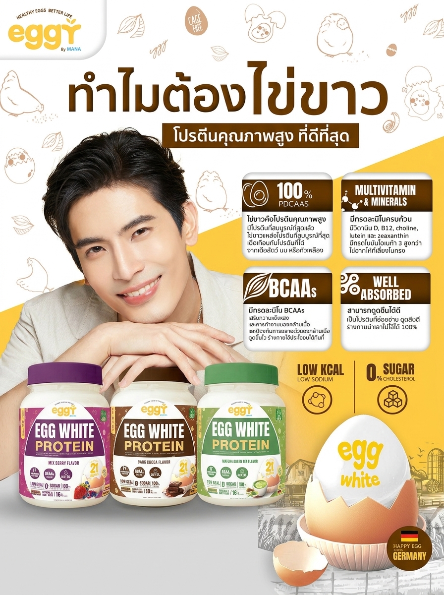 ทำไมต้องไข่ขาว