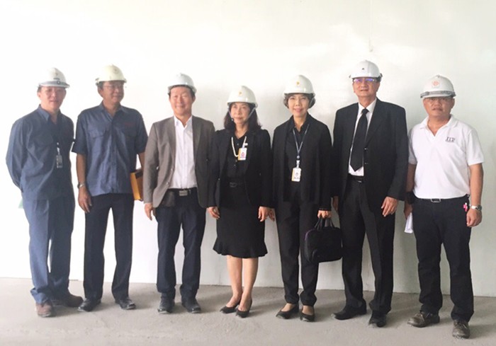 สมาร์ทบล็อค G4 อิฐมวลเบาประหยัดพลังงาน เบอร์ 5 เข้าร่วมงานพิธี First Brick ก่ออิฐก้อนแรก โดยการไฟฟ้าฝ่ายผลิตแห่งประเทศไทย หรือ กฟผ. เปิดโครงการอาคาร “EGAT Learning Center” 