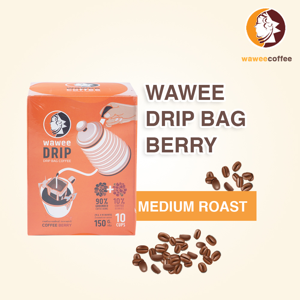 WAWEE DRIP BAG COFFEE - COFFEE BERRY
