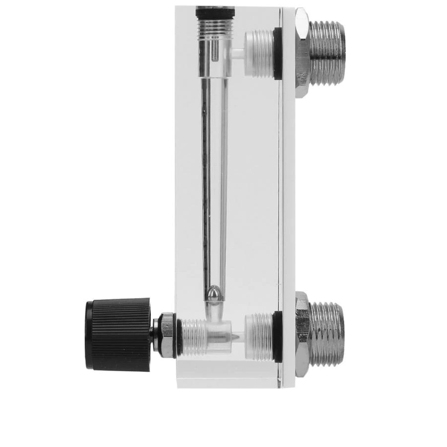 Acrylic Flow Meter Durable 2-20LPM Transparent Gas Flowmeter LZM-6T Female 1/4