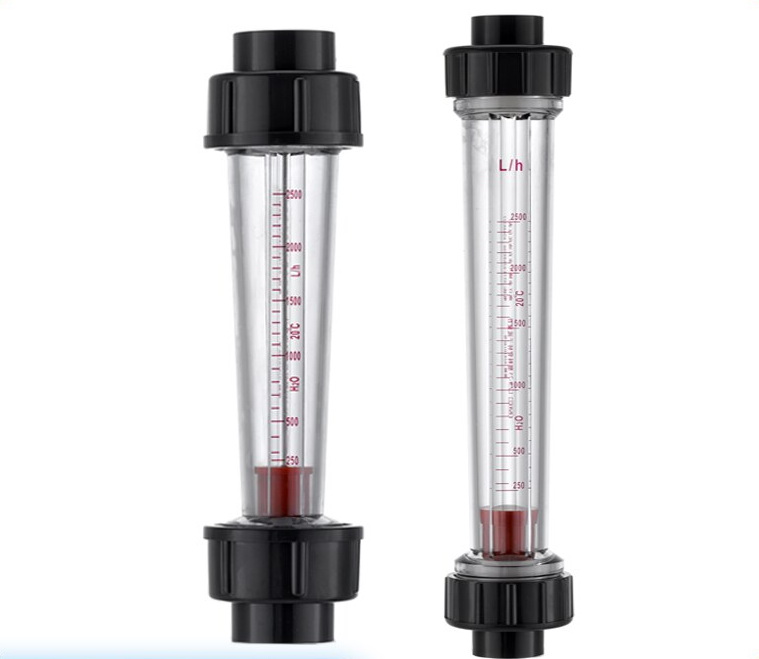 BSPP Connector LZS-25 Plastic Sweage Rotameter Flow Measuring Instruments DN25 Liquid Testing Meter Tube