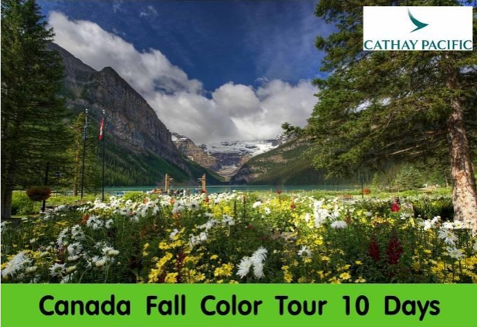 ทัวร์แคนนาดา :CANADA FALL COLOR TOUR 10 DAYS (CX)